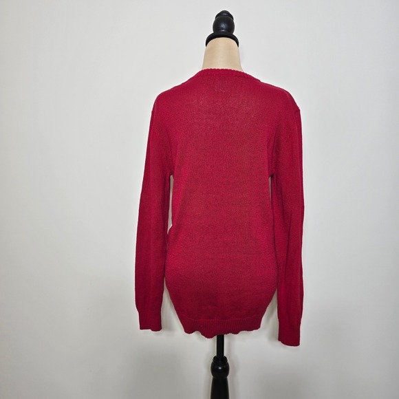 Skateboarding Santa Ugly Sweater Size XL Unisex - Picture 2 of 4